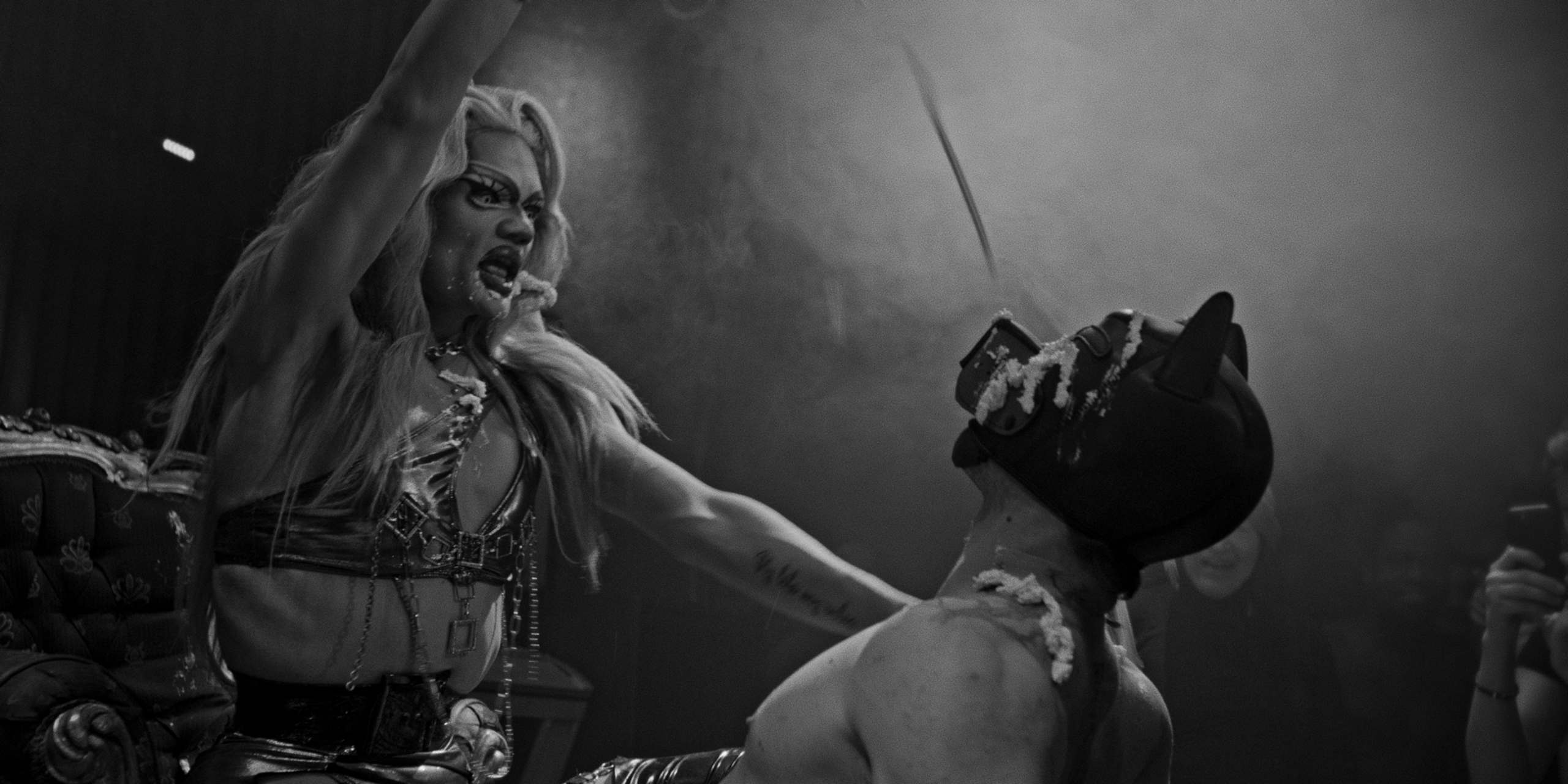In the feature documentary KITKATCLUB – KINKS OF BERLIN, we immerse ourselves in the mysterious world of one of the most iconic clubs in the world – and accompany very different people through their Berlin nights.

We meet Tim, alias Raven Van Krueger, who wants to make it big as a drag artist. Elisa discovers a new sexuality with her friends, a BDSM couple loves publicly, a dog play duo lives stability and ...