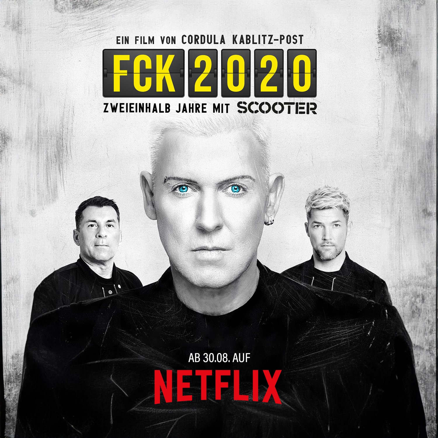 „FCK 2020 – 2 ½ YEARS WITH SCOOTER“ will be released on NETFLIX on 30th August.